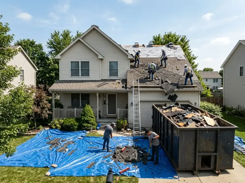 roof-replacement-debris-remova-004 — frequently asked questions, Cheapest Dumpster Rentals in Peachtree City, GA
